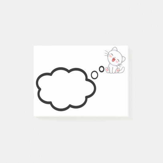 Notes Kitty Post-it (Devant)