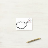 Notes Kitty Post-it (Sur un bureau)