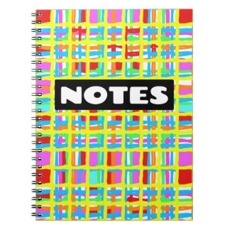 "NOTES" Kleurrijk Notitieboek/ Dagboek Notitieboek