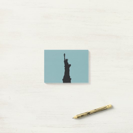 Notes Lady Liberty Post-it® (Sur un bureau)