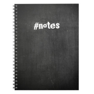 #notes-laptop met Chalkboard Notitieboek