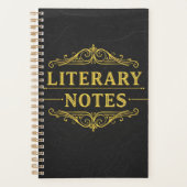 Notes littéraires - Dark Academia (Devant)
