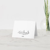 Notes Lulu / Baignoire 5,6 x 4 carte de note (Dos)