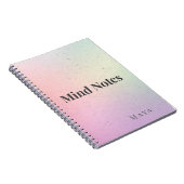 Notes mentales Cahier minimaliste (Côté Droit)