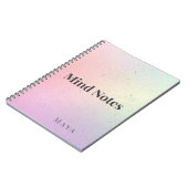 Notes mentales Cahier minimaliste (Côté gauche)