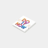 Notes motivantes « Faire maintenant » Post-it – R (Incliné)