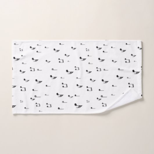 Notes musicales (Serviette à main)