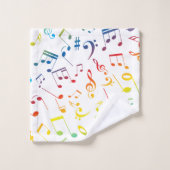 Notes musicales 4 (Gant de toilette)
