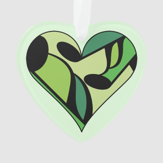 Notes musicales Coeur (dos)