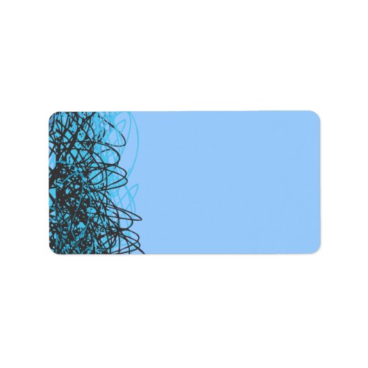 NOTES MUSICALES CRAZY Étiquette Bat mitzvah (Devant)