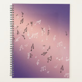 Notes musicales dans la lavande lune (Devant)