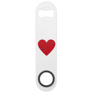 Notes musicales dans la Tige, Bouteille inoxydable