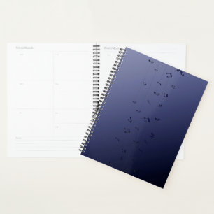 Notes musicales Dark Ombre Marine