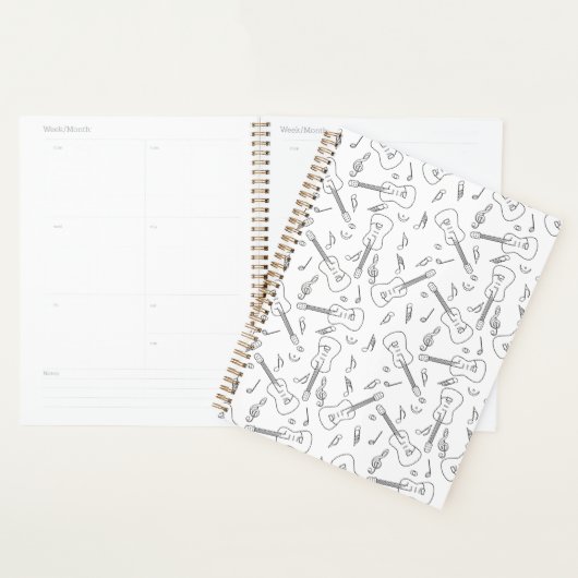 Notes musicales de Guitare Lines (Devant avec enveloppe)