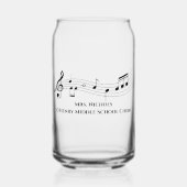 Notes musicales de l'enseignant de musique personn (Recto)