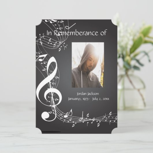 Notes musicales des Invitations du service commémo (Debout devant)