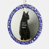 Notes musicales personnalisées Ornement photo - Bl (Gauche)