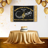 Notes musicales personnalisées uniques Bannière No