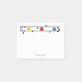 Notes musicales Post-It (Devant)