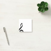 Notes musicales post-it de Treble Clef (Bureau)