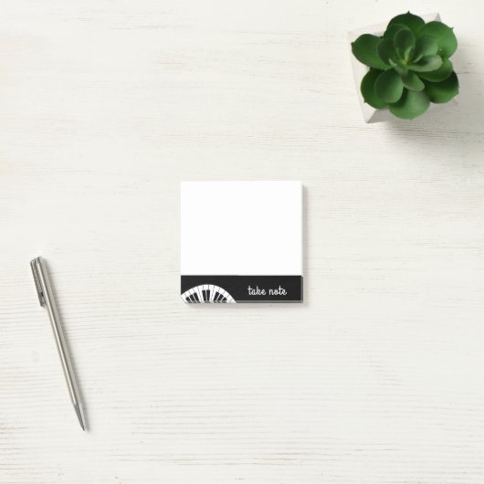 Notes musicales Post-it "Take Note" (Bureau)