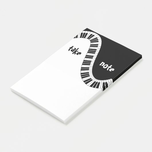 Notes musicales Post-it "Take Note" (Incliné)