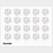 Notes musicales Stickers musicaux - Multi (Feuille)