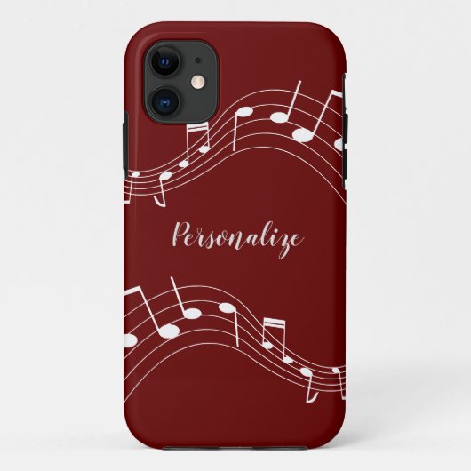 Notes musicales stylish Cool tendance Coque person (Dos)