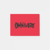 Notes Omnivore Post-it® (Devant)