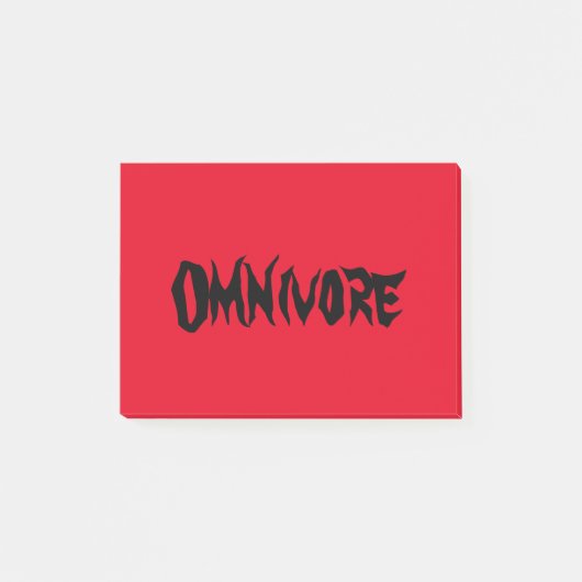 Notes Omnivore Post-it® (Devant)