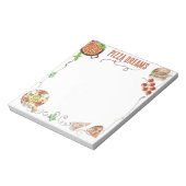 Notes on Pizza Dreams Notitieblok (Gedraaid)