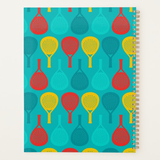 Notes Padel Smash avec monogramme (Dos)