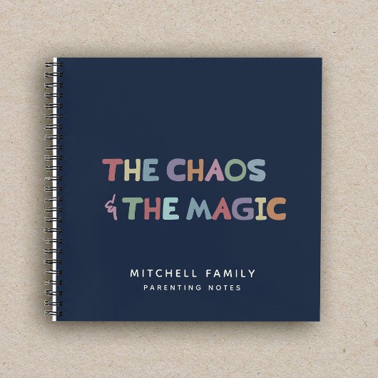 Notes parentales Journal personnalisé des mères et