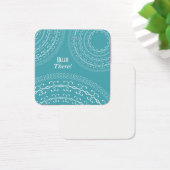 Notes personnelles Turquoise & White Surprise (Bureau)