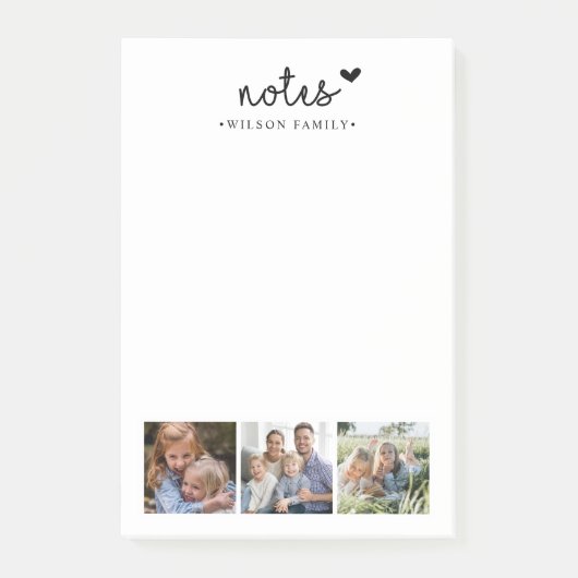 Notes Photo Collage Family  (Voorkant)