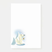 Notes polaires proches du post-it (Devant)