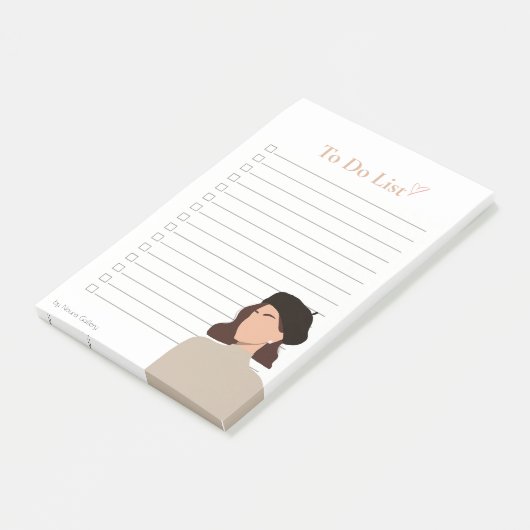 Notes Portrait 5 Post-It® (Incliné)