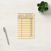 Notes post-it (Bureau)