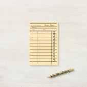 Notes post-it (Sur un bureau)