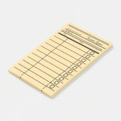 Notes post-it (Incliné)