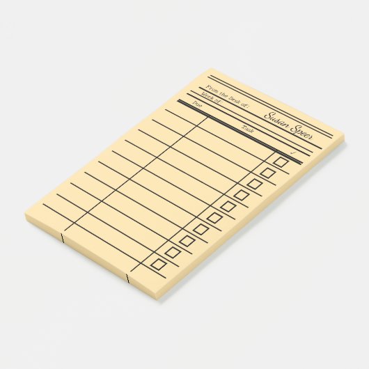 Notes post-it (Incliné)