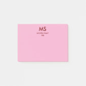 Notes post-it (Devant)