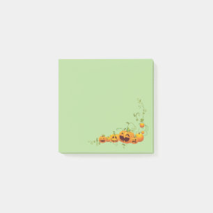 Notes Post-it® 3" x 3" Patch de citrouille