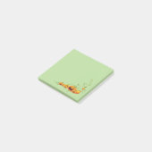 Notes Post-it® 3" x 3" Patch de citrouille (Incliné)