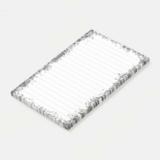 Notes Post-it® 3M avec une bordure Chic (Incliné)