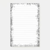 Notes Post-it® 3M avec une bordure Chic (Devant)