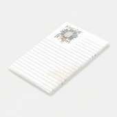 Notes Post-it® 3M lignées Boho Mental Health Matte (Incliné)