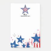 Notes post-it 4 juillet (Devant)