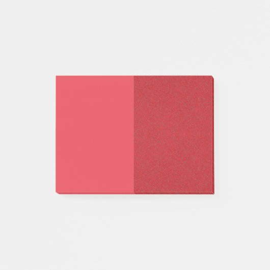 Notes post-it® à la tomate rouge à double texture (Devant)