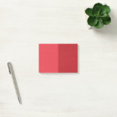 Notes post-it® à la tomate rouge à double texture (Bureau)